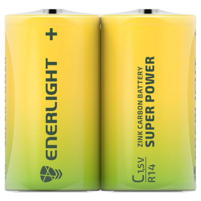 Батарейка ENERLIGHT Super Power C FOL2