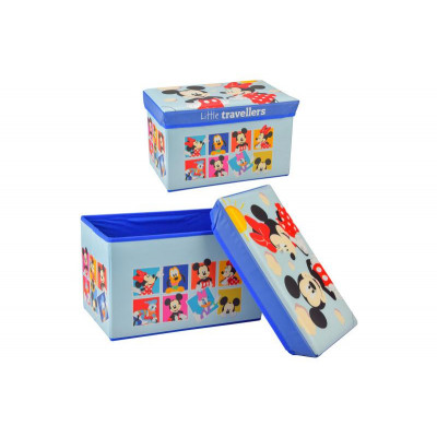 Кошик-скринька для іграшок Mickey Mouse, D-3526   пакет. 40*25*25см