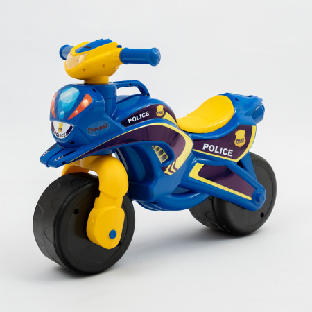 Мотоцикл "Поліція" синій 0138/570 DOLONI