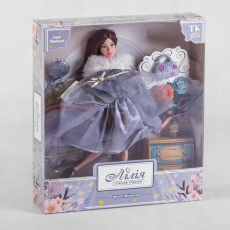 Лялька Лілія ТК 13211 (48) "TK Group", "Зоряна принцеса", аксесуари в коробці [Коробка]