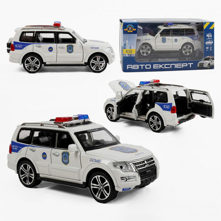 Машина 51282 (72/2) "Авто Експерт", масштаб 1:32, світло, звук, інерція, відчиняються двері, багажник, капот, в коробці Машина 51282 (72/2) "Авто Експерт", масштаб 1:32, світло, звук, інерція, відчиняються двері, багажник, капот, в коробці
