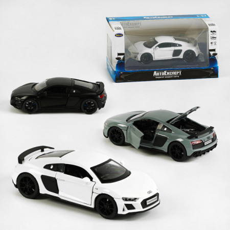 Машинка TK 16650 (48/2) "Авто Експерт", 3 кольори, металопластик, 1:32, звук, світло, інерція, рухомі елементи, в коробці