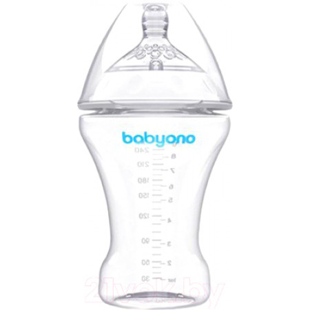 Пляшка антиколікова 260 мл NATURAL NURSING "BabyOno"