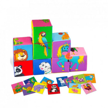 Набір м`яких кубиків "Розумні кубики" МС090501-06