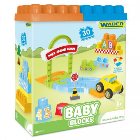"Baby Blocks" Мої перші кубики - 30 шт (в коробці) 41440