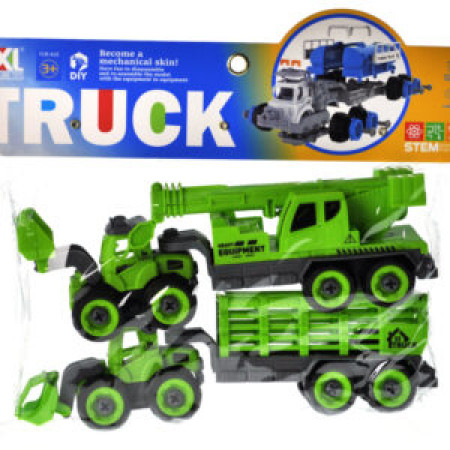 Трактор конструктор CXL900-217 в кульку р.37x7,5x28 см YG Toys Трактор конструктор CXL900-217 в кульку р.37x7,5x28 см YG Toys