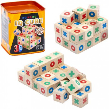 Настільна гра "IQ Cube" укр G-IQC-01-01U (9) "Danko Toys" [Коробка]