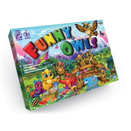 Настільна розважальна гра "Funny Owls" DTG98 (20) "ДАНКО ТОЙС"