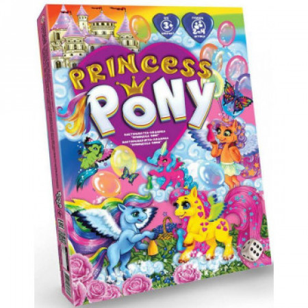Настільна гра "Princess Pony" DTG96 (20) "ДАНКО ТОЙС"