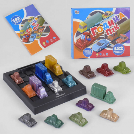 Розвиваюча гра "Година пік" UKB-B 0035 (18) "4FUN Game Club", українською мовою, в коробці