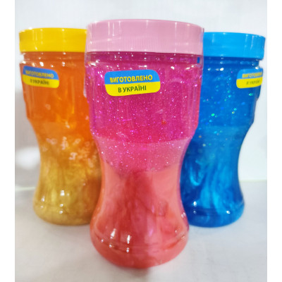 Іграшка-антистрес 400 мл 80144 Maxі shine slime kit ТМ Lovin Іграшка-антистрес 400 мл 80144 Maxі shine slime kit ТМ Lovin