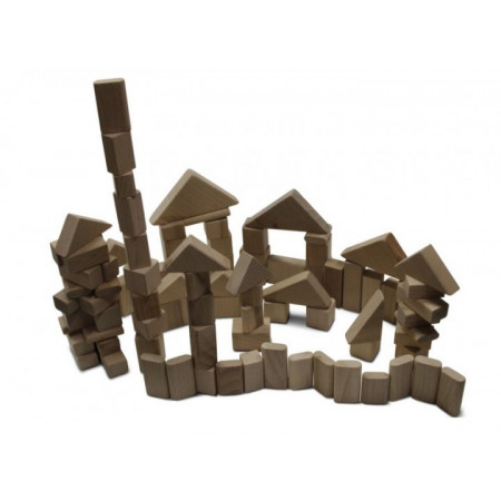 Кубики з дерева ARINWOOD Маленький будівельник 01-013
