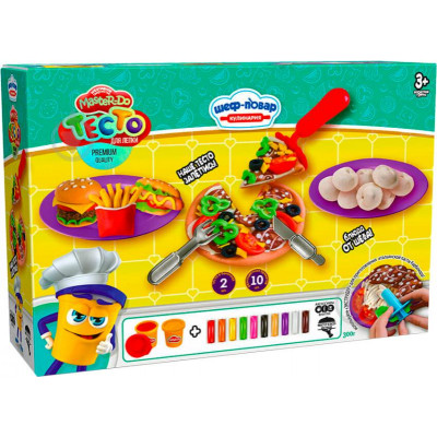 Тесто для лепки Master Do ШЕФ-ПОВАР средняя пицца. Danko toys TMD-10-01