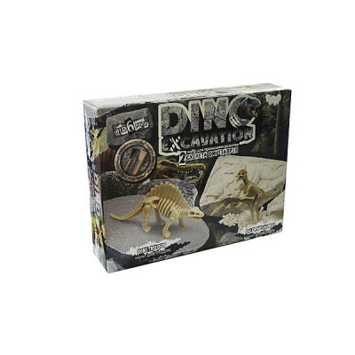 Набор для проведенния розкопок "DINO EXCAVATION" динозавры укр.(6), DEX-01-04,05,06 ДАНКО ТОЙС
