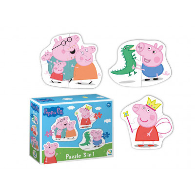 200338 Пазл 3 в 1 «Peppa Pig»