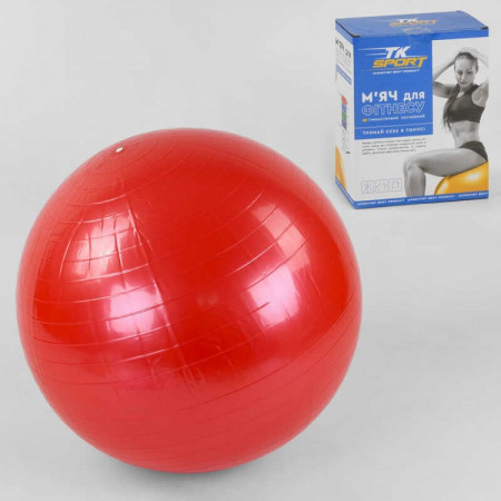 Мяч для фитнеса B 26267 (30) "TK Sport", 4 цвета, диаметр 75 см, в коробке [Коробка]