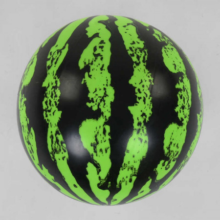 Мяч резиновый С 40276 (400) "Арбуз", вес 60 грамм, 9 дюймов